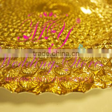Elegant glass plate decorative glass plate cheap charger plates