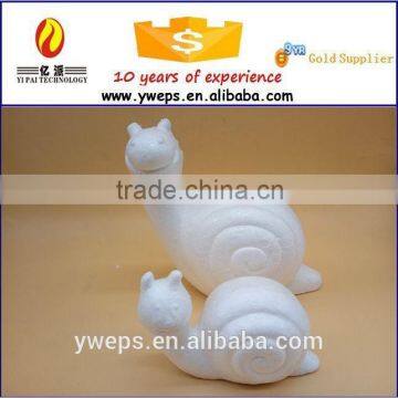 High quality styrofoam foam snail animal model/3D animal model for sale