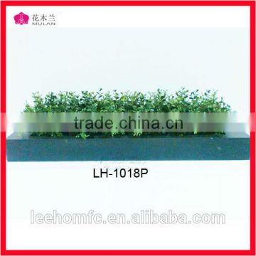high quality artificial grass bonsai in wooden-frame export from china