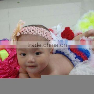 Colorful Satin Baby Bloomer New Fashion Bloomer Lace Ruffle Underwears