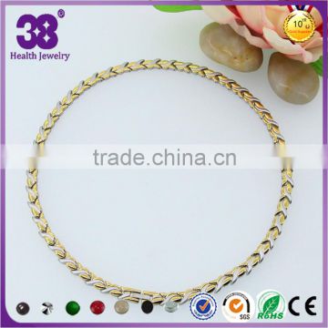 Fashion Silver&Gold Plated Necklace For Men Women Customized Jewelry
