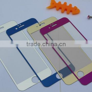 electroplating tempered glass mirror color screen protector