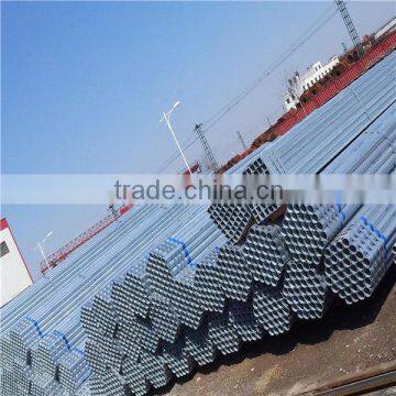 0.7mm-2.75mm wall thickness different specification pre-galvanized steel pipe for furniture