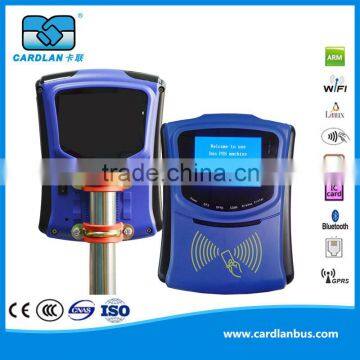 RFID tag scanner used on bus support GPRS and GPS