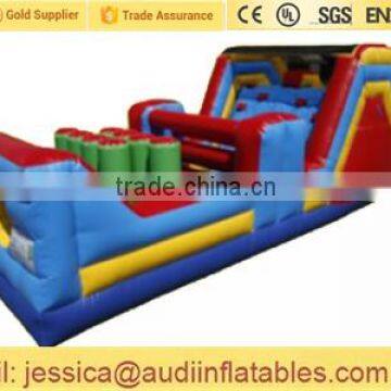 32' long inflatable Obstacle Course for sale