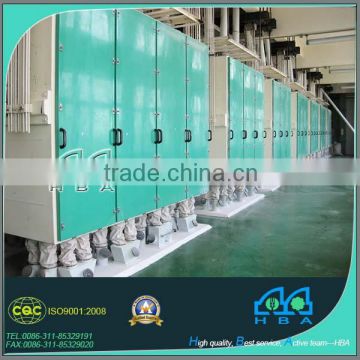 compact structure wheat flour milling processing line