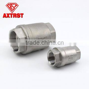 Superior quality 200wog vertical stainless steel thread check valve