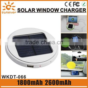 High quality new style With sucker 8000mah solar panel