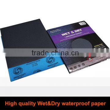silicon carbide water proof paper sanding Paper
