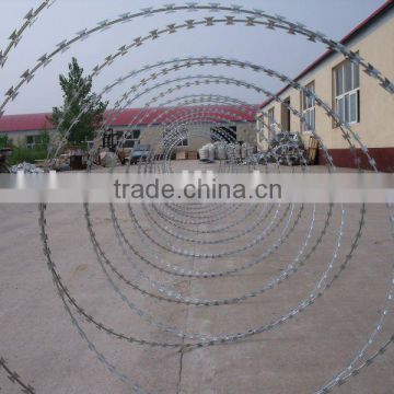 Hot-dipped Galvanized Razor Barbed Wire in Dingzhou