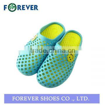 china new eva double color men clog shoes