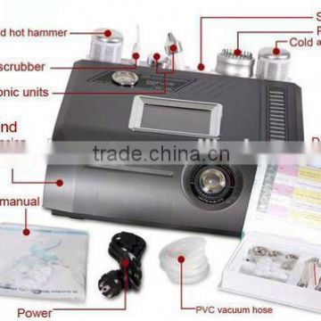 suitable for salon use N95 5IN1 diamond dermabrasion with ultrasound and skin scrubber