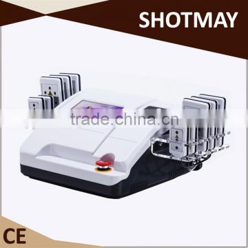 STM-8036M Cavilipo Vacuum RF Cavitation Lipolaser with 6 Pads Diode Laser Slimming Machine made in China