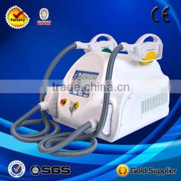 Factory price permanent hair removal skin rejuvenation portable ipl shr / SHR laser beauty machine