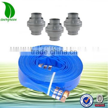 8300 farm agricultural irrigation pvc water discharge layflat hose