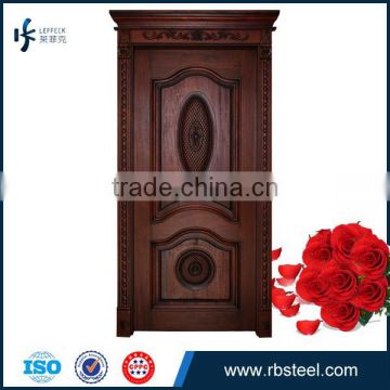 China most affordable price burma teak wooded doors