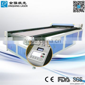 Super CCD printed farbic leather laser cut machine high level