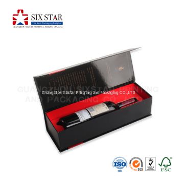 Superior Quality Custom Printing Cardboard Wine Carrier Folding Box Made in China