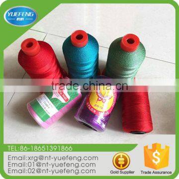 Good Elasticity Filament Dyed Polyester Thread Multi Color Fishing Line