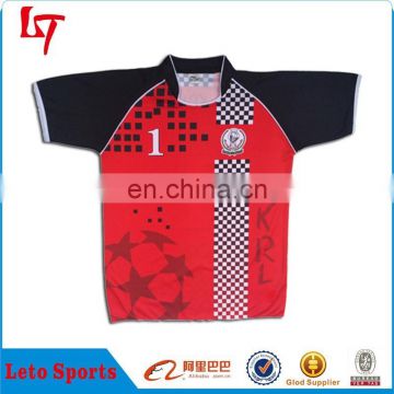 Sports team cheap rugby jerseys /Custom print raglan rugby jersey clothing/Football shirt youth rugby wear
