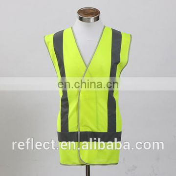 fluorescent Yellow Safety Vest EN ISO 20471