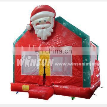 2017 inflatable santas grotto bouncer, inflatable christmas bouncer, inflatable christmas bounce house