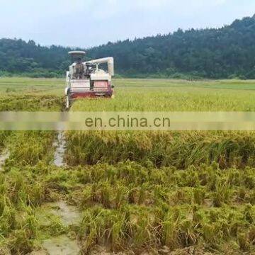 Best Price rice wheat mini combine harvester rice harvester for sale