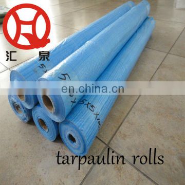 heat resistant tarp in roll/blue tarps