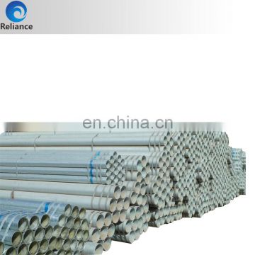 Galvanized steel pipe with plastic cap made in China building materials