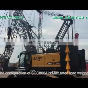 sany 90 ton crane lifting hydraulic crawler crane price