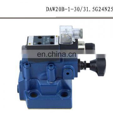 DA and DAW of DA10 DAW10 DA20 DAW20 DA30 DAW30 hydraulic pressure unloader valve pilot operated