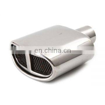 Titanium car universal exhaust tips muffler exhaust pipe