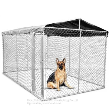 Galvanized Large Steel Dog Fences Supplier Best Price Large Animal Cages