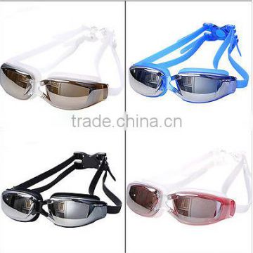 Adult Professional Waterproof Anti-Fog UV Protect Swim Glasses Swimming Goggles