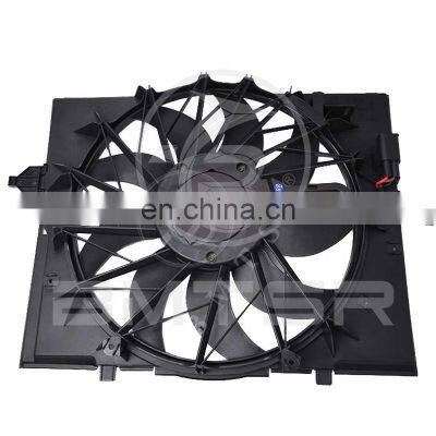 BMTSR Auto Parts Engine Coolant Radiator Fan 17427543282 17427514181 for E60 E65 E66