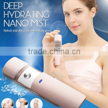 Nano Handy Mist Spray Facial Mister for Eyelash Extensions USB Rechargeable Mini Beauty Instrument