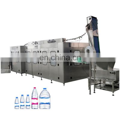 Grande Soft Drink 3-in-1 Bottle Washing Filling Capping Machine /Mineral Water Bottling Plant