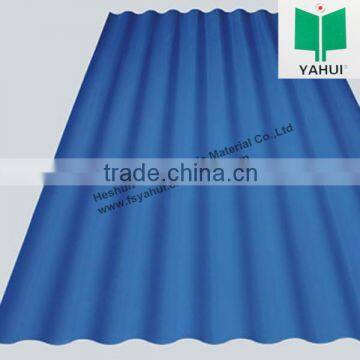 PVC corrugated roofing tile