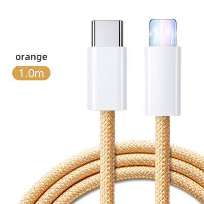 Multiple color Nylon braided type-c Cable Fabric Data Sync Cable Pure Cooper Phone Charger Cable