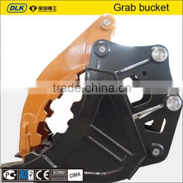 bucket clamp, grab bucket, hydraulic grab