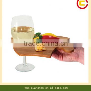 Bamboo Curved Puzzle Platters tray