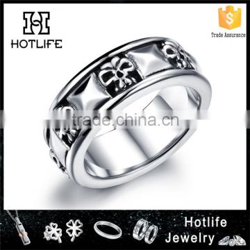 stainless steel jewellery fashion trend skull mens hand rings