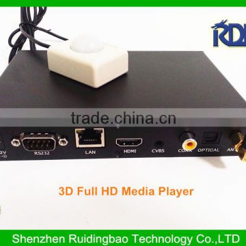 RDB 12 Volt Metal Housing Auto Play 3D Advertising Media Player with one key copy function Factory Price DS009-26
