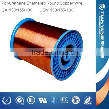 UEW 130 Centigrade Enamelled Copper Coil Winding Wire in China