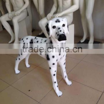Fiberglass display dog mannequin