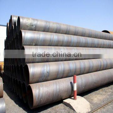 ERW / LSAW spiral welded steel pipe from China manufacturer/API 5L PSL1 X42 spiral welded steel pipe