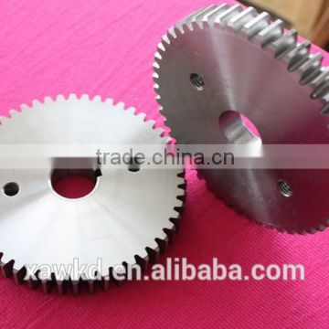 different dimensions spiral bevel gear in stock