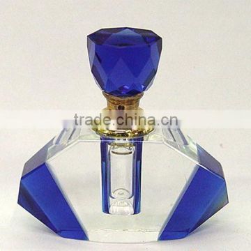 clear blue green different color different design crystal perfumn bottle