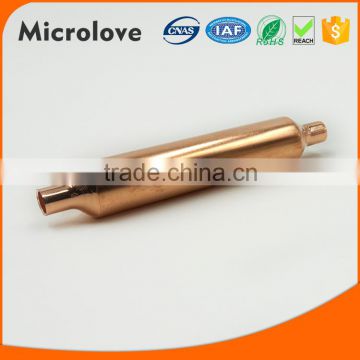 Air conditioning and refrigeration copper fitting customized copper muffler