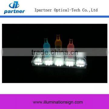 Custom High Quality Low Price Plastic Led Lighting Bottle Glorifier